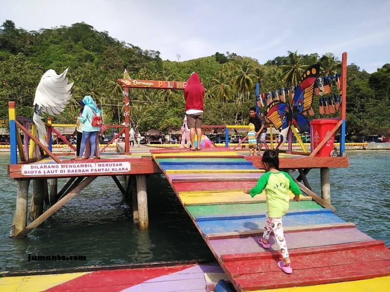deskripsi wisata pantai klara lampung